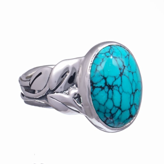 Floral Leaf Ring