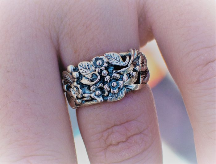 Floral Dome Ring