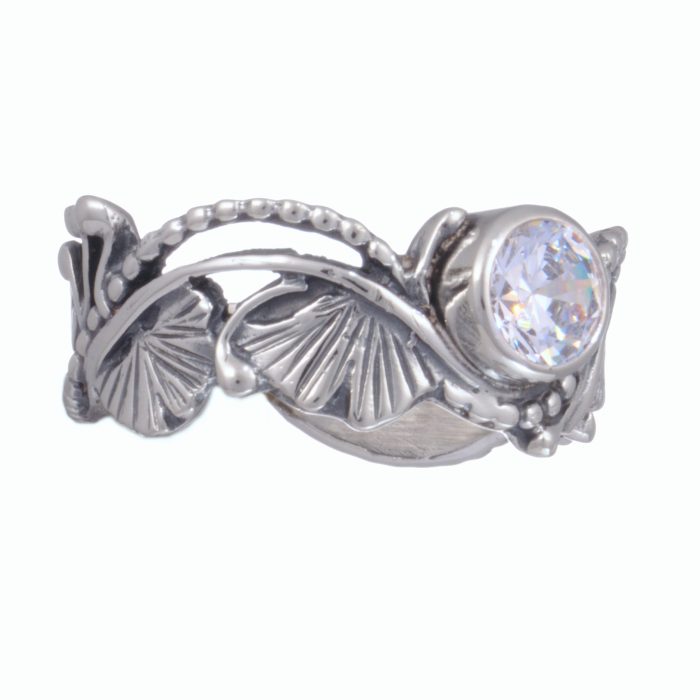 Ginkgo Party Engagement Ring - Image 2