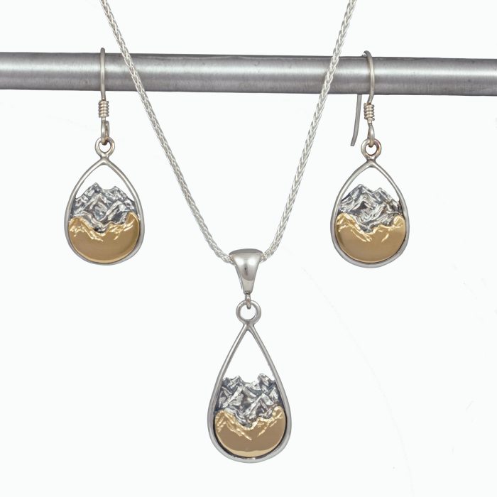 Teardrop Mountain Pendant - Image 4