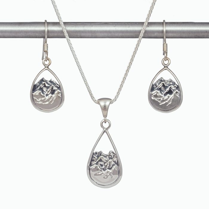 Teardrop Mountain Pendant - Image 5