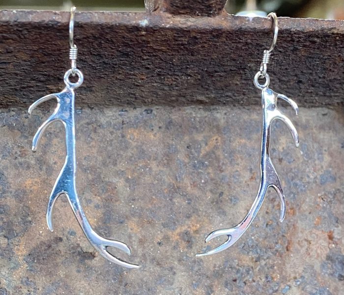 One of a Kind- Antler earrings