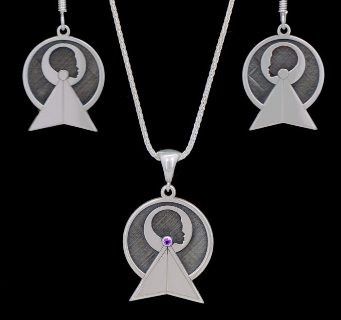 SyFi Sistas Pendant and Earring set