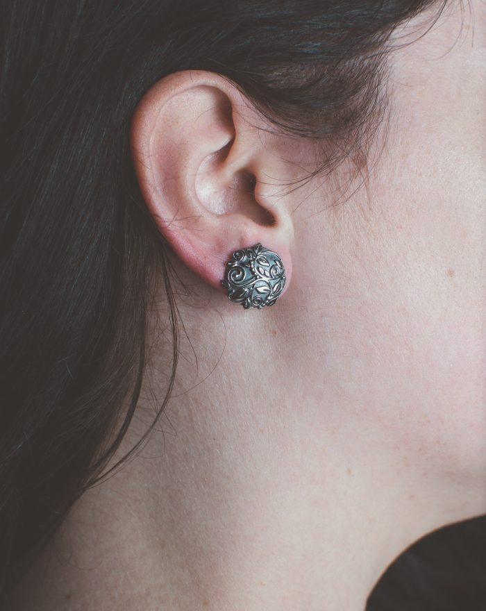 Victorian Concho Earrings